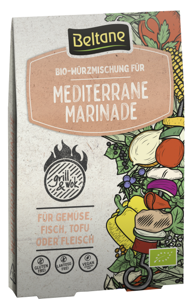Beltane Grill&Wok Würzmischung für Mediterrane Marinade
