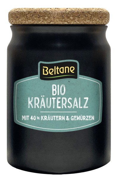 Beltane Bio Kräutersalz Keramikdose