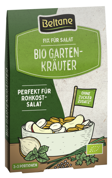 Beltane Fix für Salat Gartenkräuter